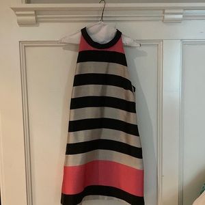 Hutch high neck striped dress